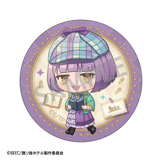 Tasokare Hotel Trading Tin Badge Detective New Illustration 6Pack BOX - Image 1