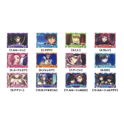 Code Geass: Lelouch of the Rebellion Trading Holo Clear Card 12Pack BOX - Image 1