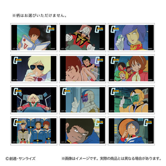 Mobile Suit Gundam Scene Photo Sticker Collection GS13 12Pack BOX - Image 1