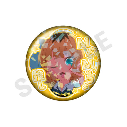 Oshi no Ko Trading Hologram Oshi Tin Badge vol.2 Mem-Cho 8 Item Set - Image 1