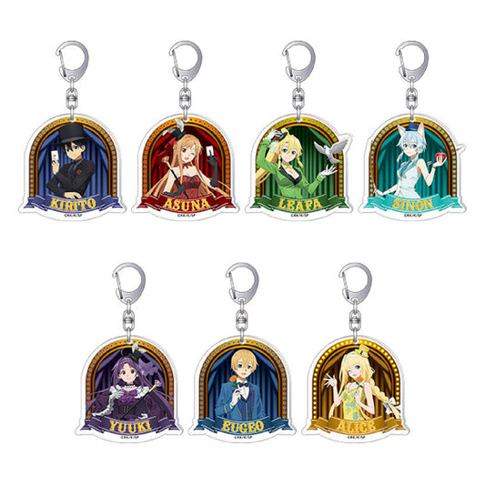 Sword Art Online Acrylic Keychain Collection -MAGIC SHOWTIME- 7Pack BOX - Image 1