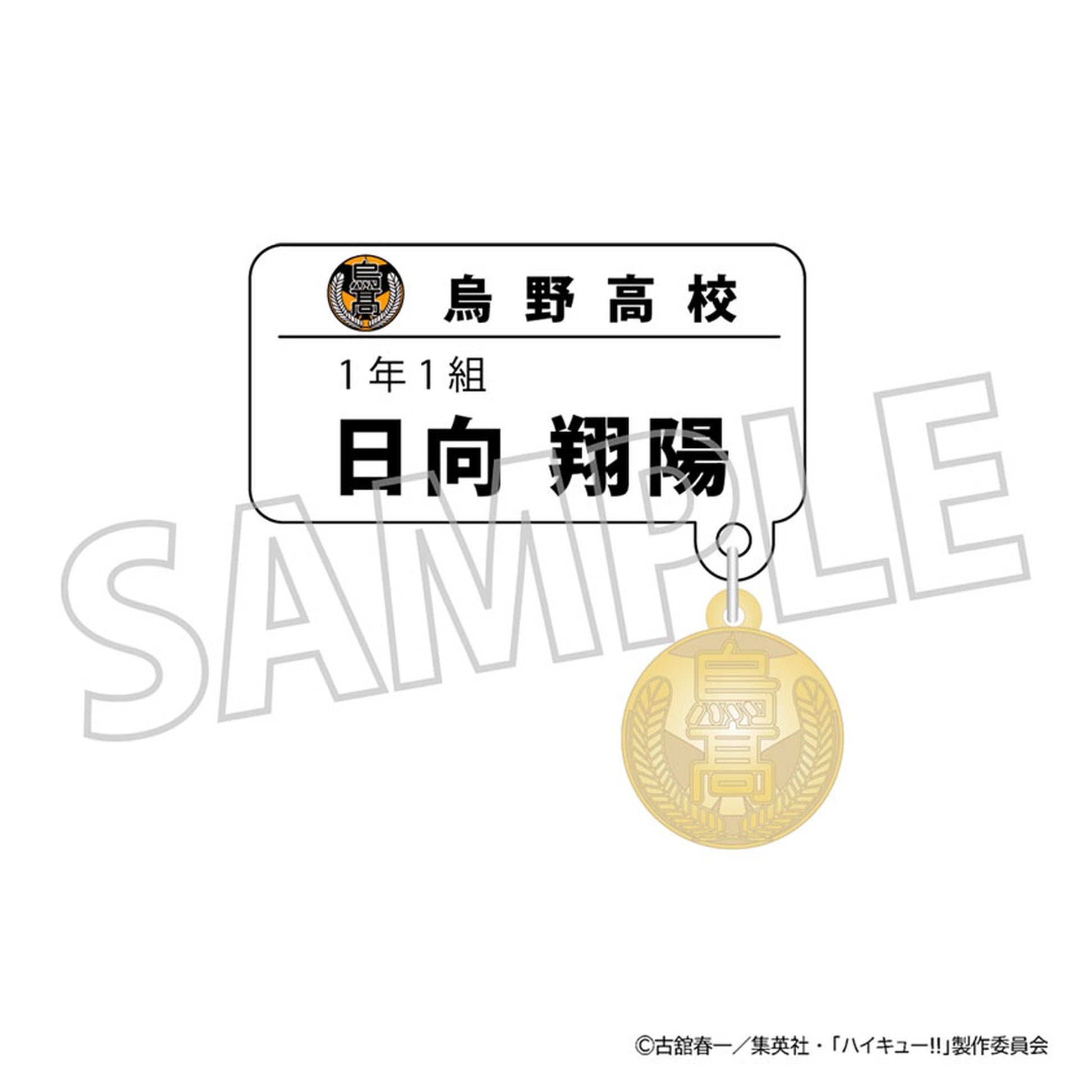 Haikyuu!! Name Badge w/Charm Collection 10Pack BOX - Image 1