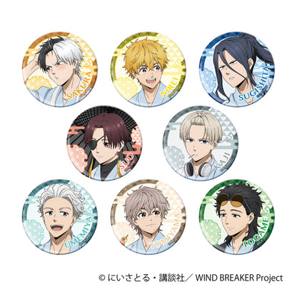 WIND BREAKER Chara Badge Collection -Autumn Color- 8Pack BOX - Image 1