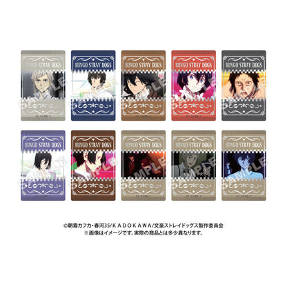 Bungo Stray Dogs Trading Acrylic Card 10 Pack BOX - Image 1