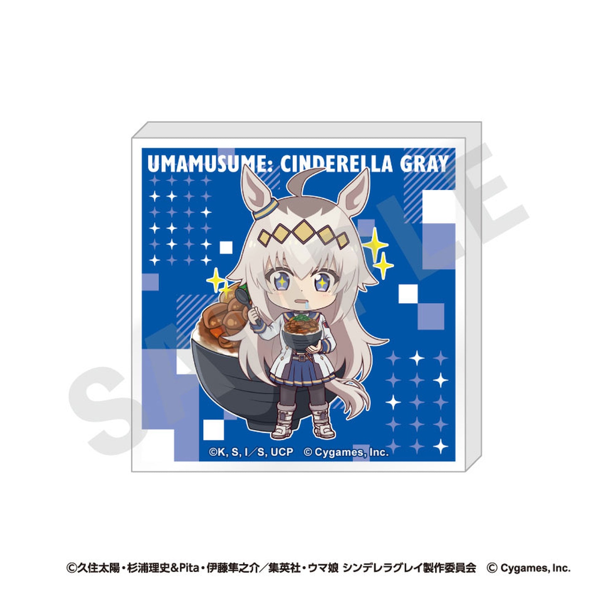 Uma Musume Cinderella Gray LoveIt! Series Mini Acrylic Block 9 Item Set - Image 1