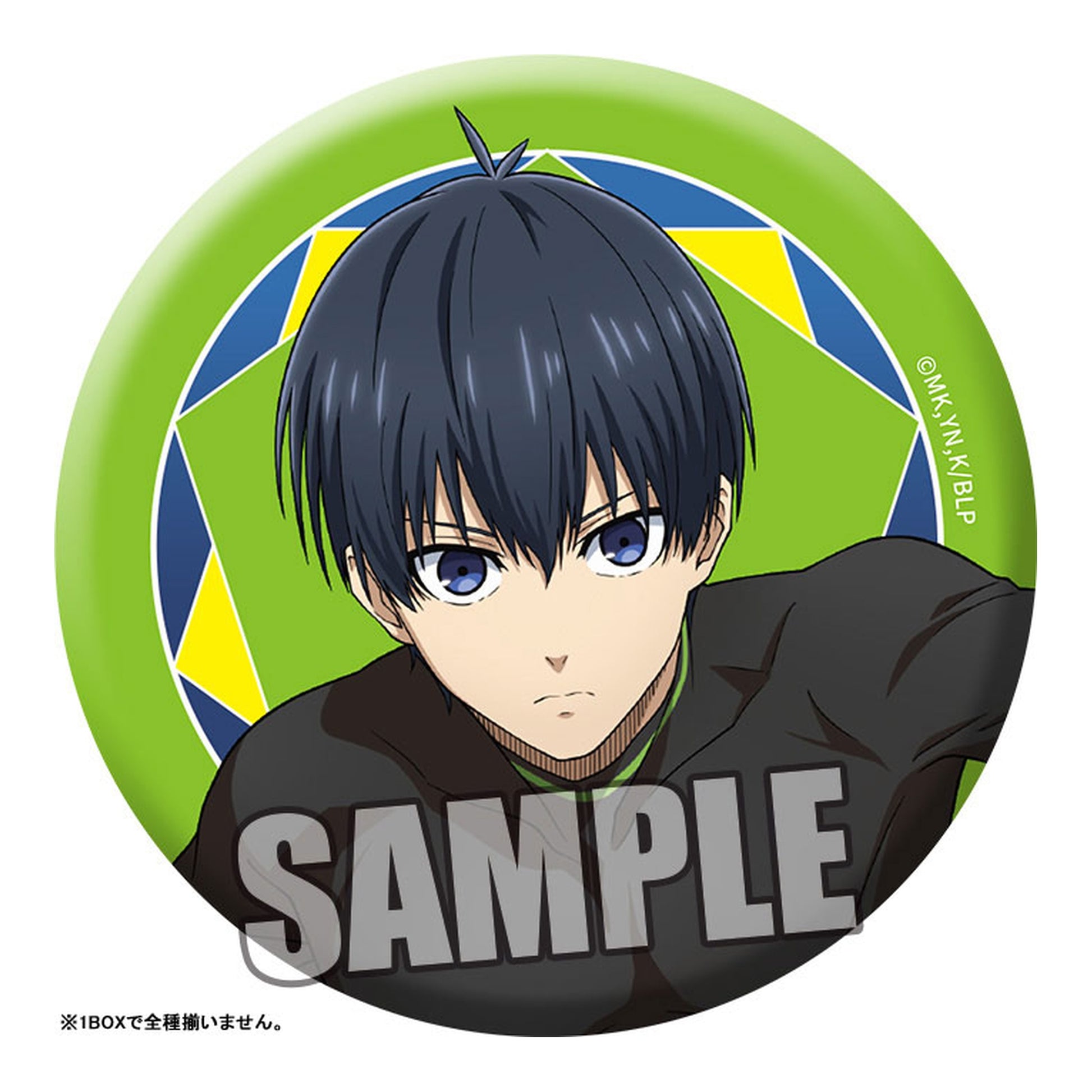 Bluelock Trading Matte Tin Badge ready fight Ver. 10Pack BOX - Image 1