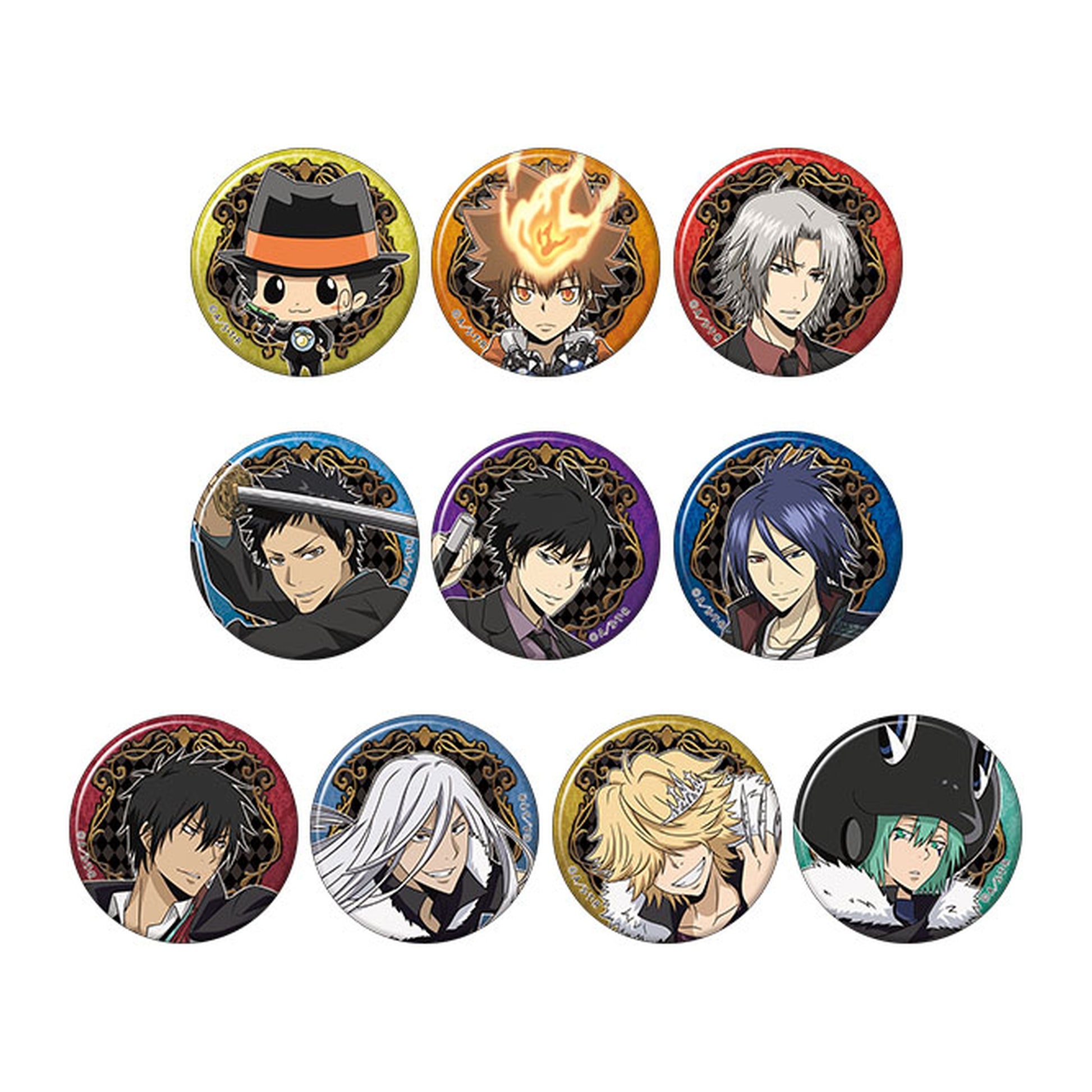 Reborn! Chara Badge Collection 10Pack BOX - Image 1