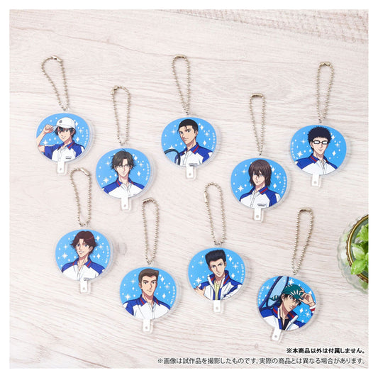 The New Prince of Tennis Acrylic Keychain Collection Seigaku 9Pack BOX - Image 1