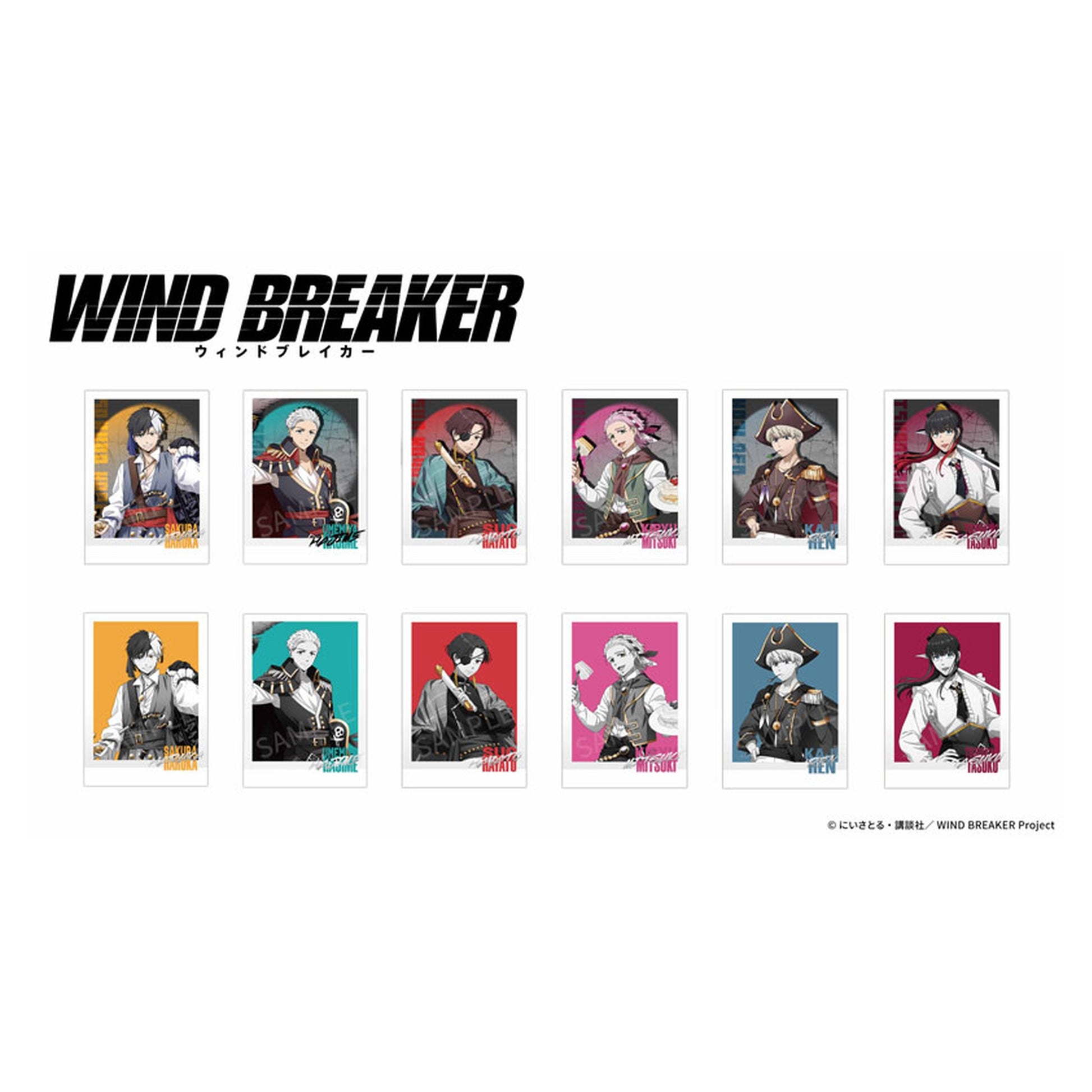 AFORCE x DRAGON HORSE WIND BREAKER (Pirate Ver.) Instant Camera Style Bromide (Glossy Card) 12Pack BOX - Image 1