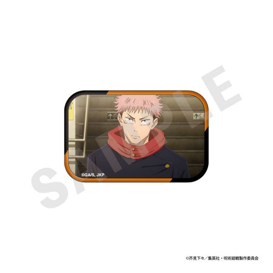 TV Anime Jujutsu Kaisen Trading Square Tin Badge 10Pack BOX - Image 1