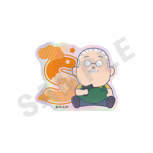 "SAKAMOTO DAYS" Mini Chara Good Night Series Trading Aurora Sticker 9Item Set - Image 1