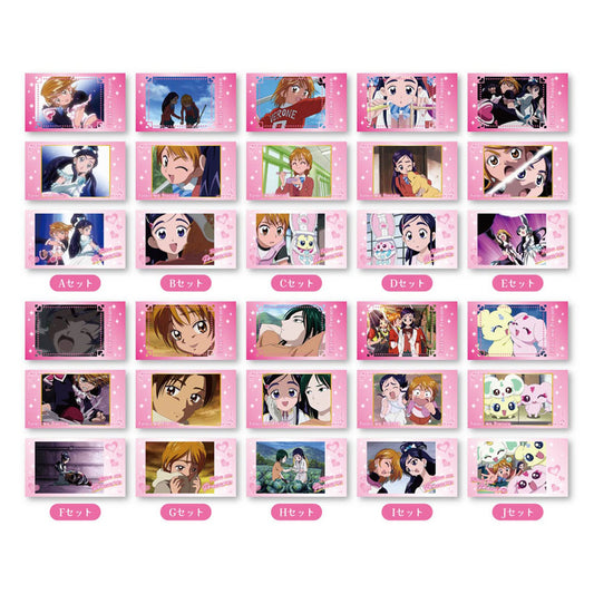 Memory Cut Sticker Futari wa Pretty Cure 10Pack BOX - Image 1