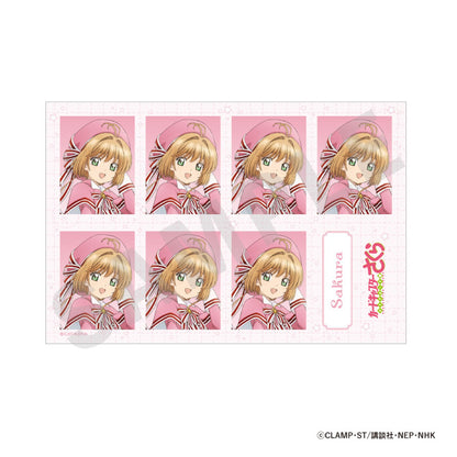 TV Anime "Cardcaptor Sakura: Clear Card" Trading ID Photo 10Item Set - Image 1