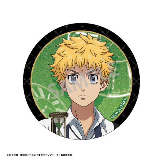 Tokyo Revengers Trading Glitter Tin Badge Monotone Coordinate x Watch 10Pack BOX - Image 1