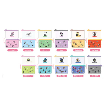 Sanrio Characters Slim Pouch Collection Manekkoode Spy Ver. 12Pack BOX - Image 1