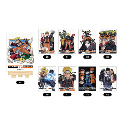NARUTO Shippuden Mini Canvas Board - NARUTO 72 series - 9 Pack BOX - Image 1