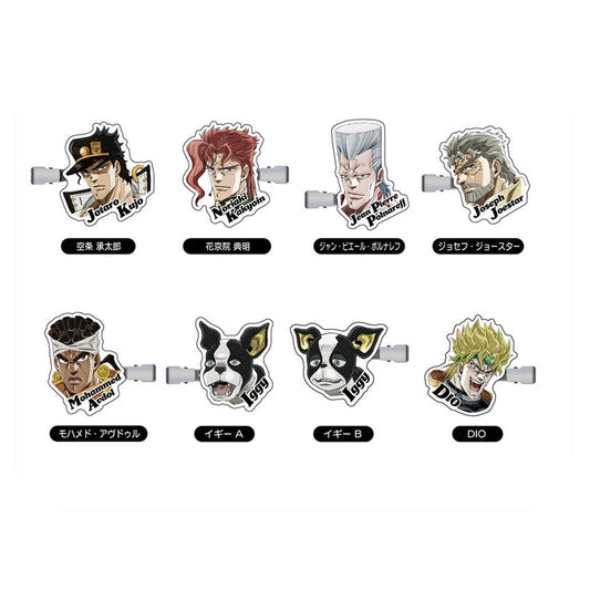 JoJo's Bizarre Adventure Stardust Crusaders Collection Hair Clip 10Pack BOX - Image 1