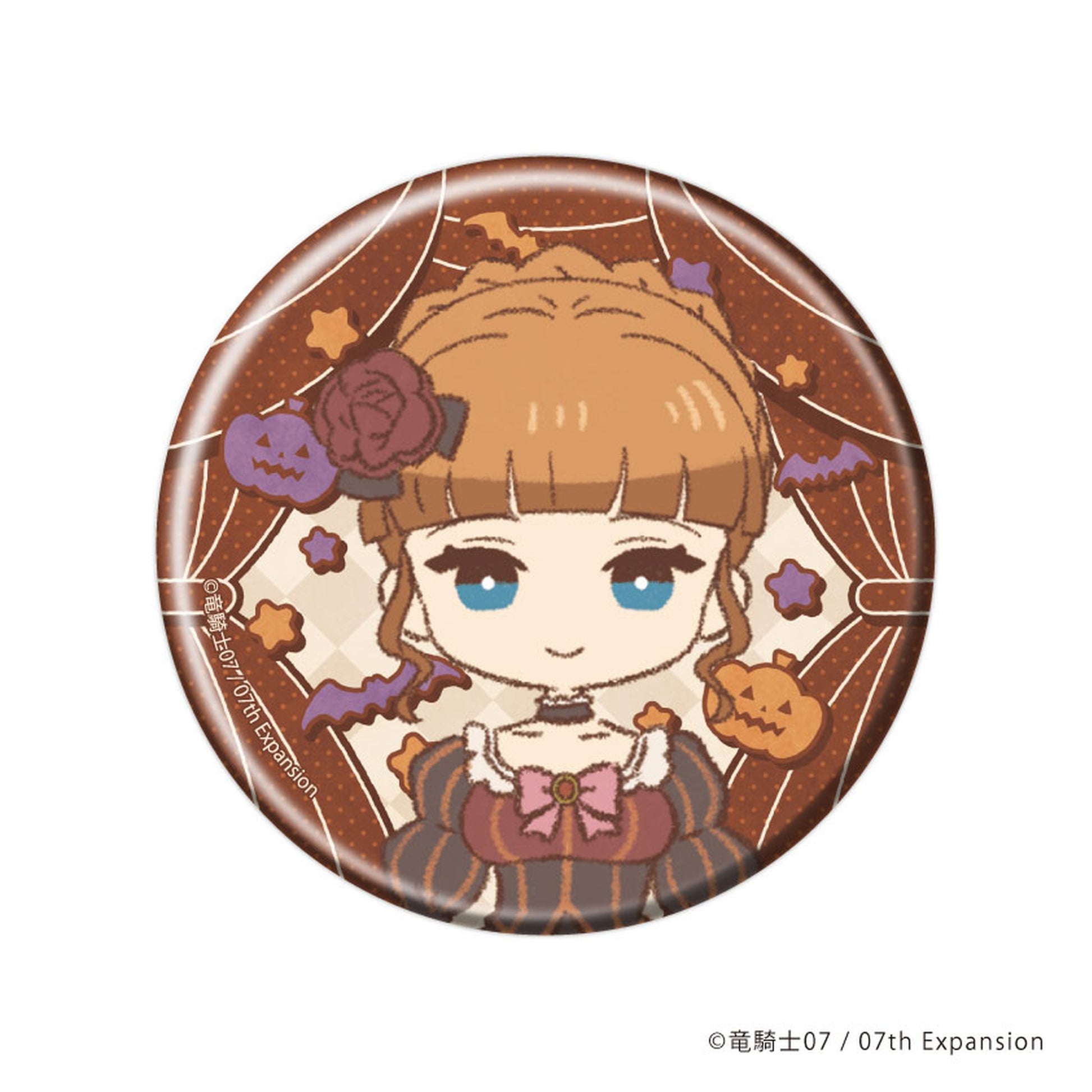 Tin Badge Umineko no Naku Koro ni Halloween ver. Retro Art Illustration 9Pack BOX - Image 1