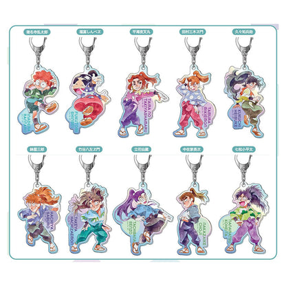 Aurora Acrylic Keychain Nintama Rantaro Lettering Collection Vol.3 10Pack BOX - Image 1