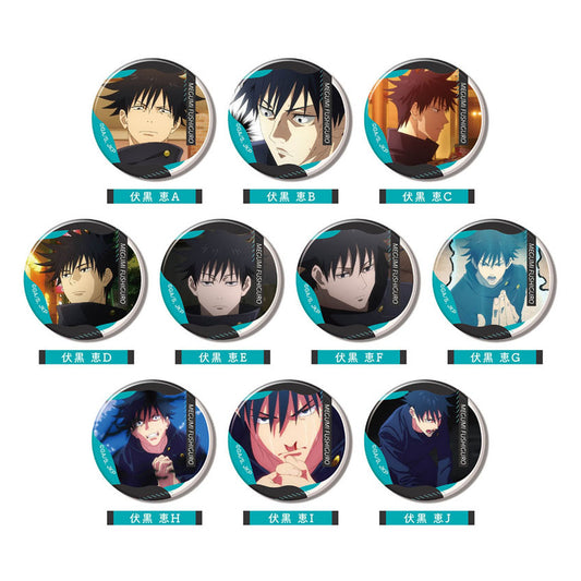 Jujutsu Kaisen Megumi Fushiguro Memory CAN Badge BOX (10 Pack) - Image 1