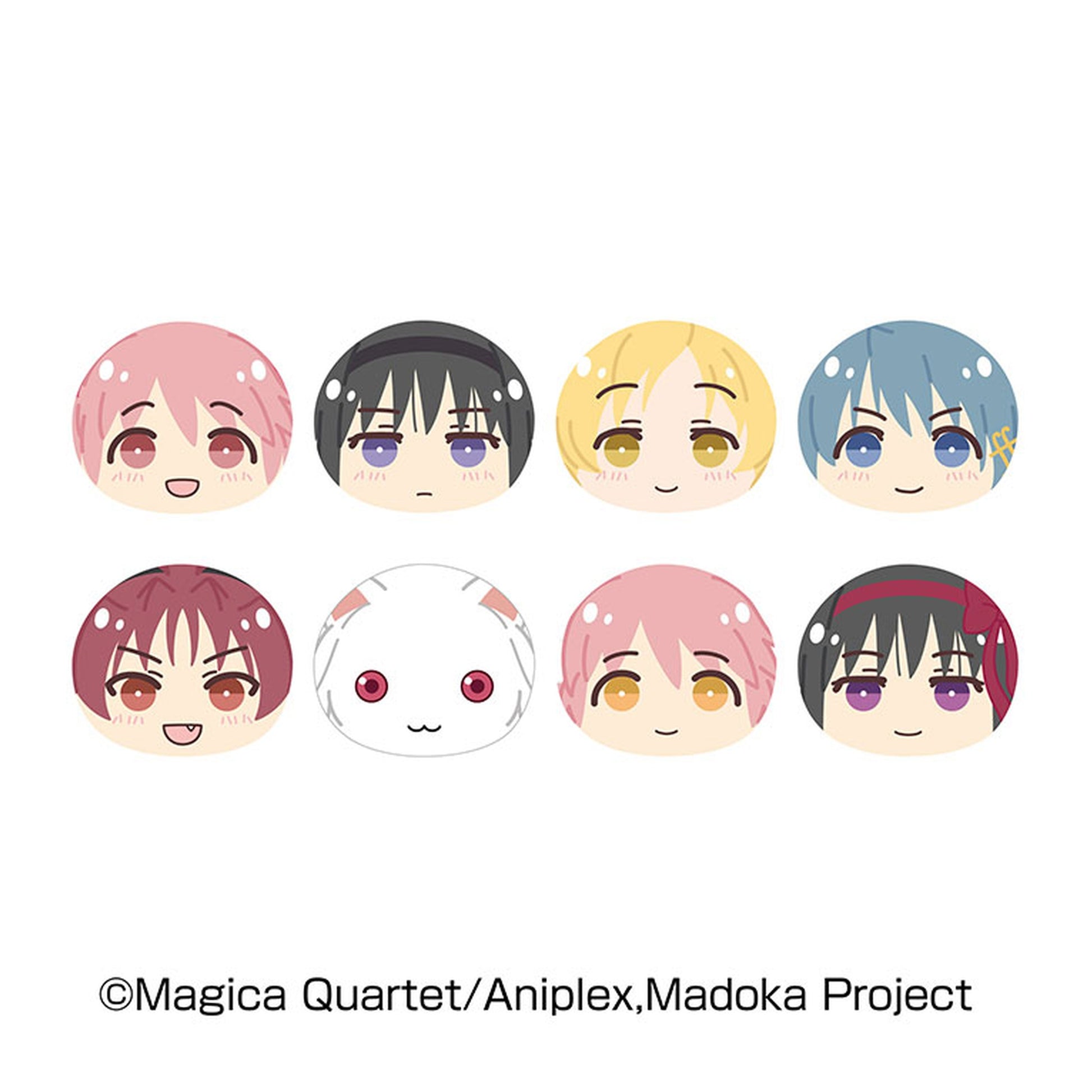 Puella Magi Madoka Magica the Movie: Rebellion Omanjuu Niginigi Mascot 8Pack BOX - Image 1