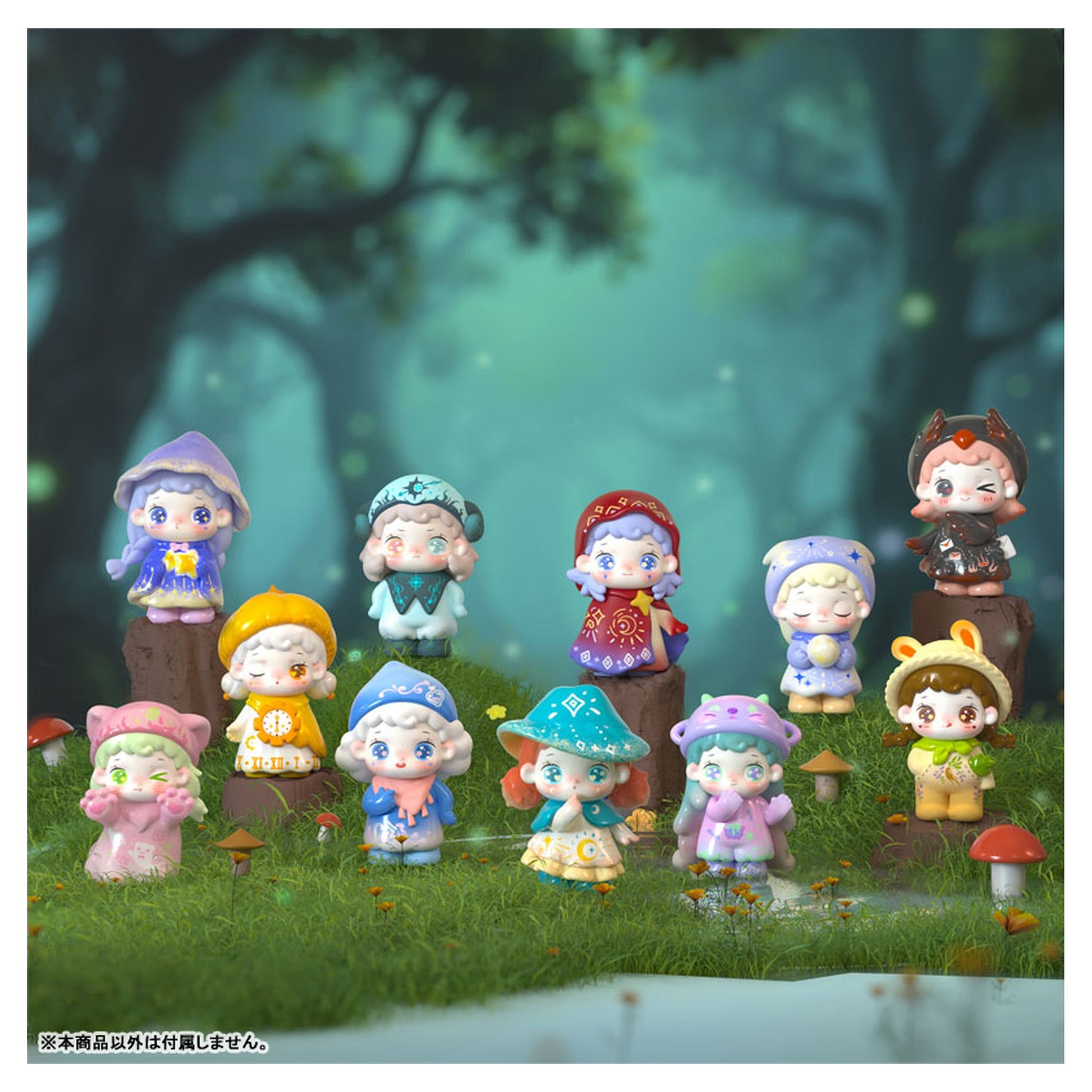 YAYA Magic Academy Series Trading Figure 10Pack BOX - Image 1