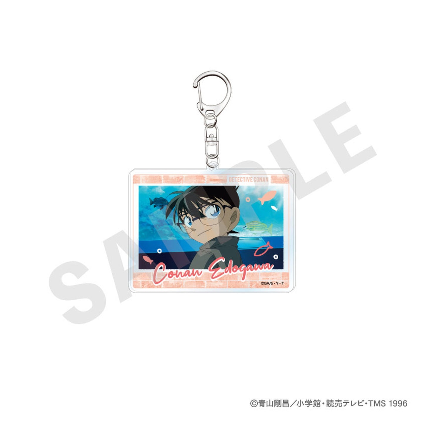 "Detective Conan" Trading Scene Photo Keychain 10Item Set - Image 1
