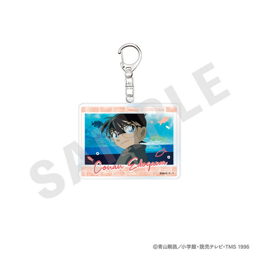 "Detective Conan" Trading Scene Photo Keychain 10Item Set - Image 1