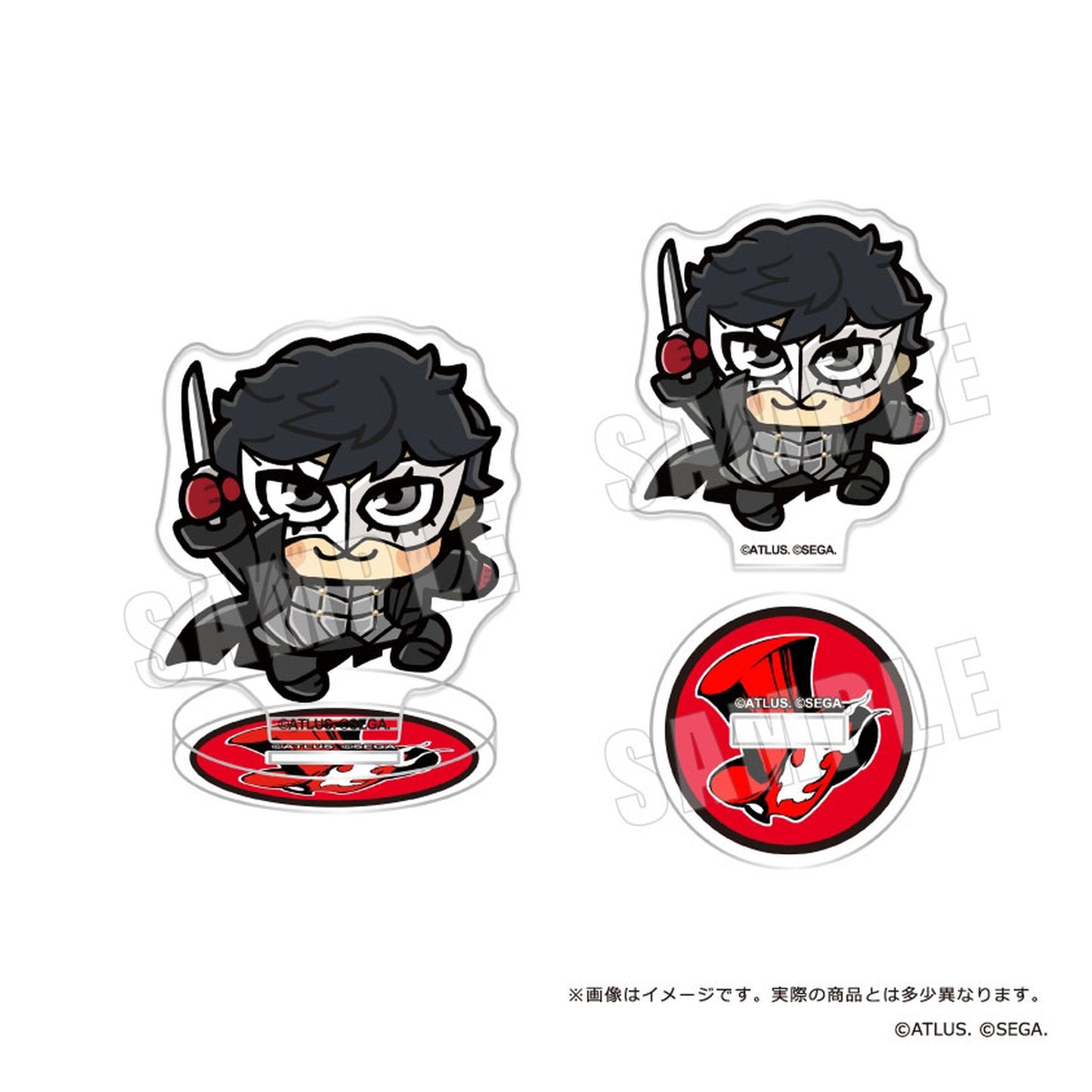 Persona 5 Royal Protagonist x Bkub Small Acrylic Stand Vol.2 6Pack BOX - Image 1