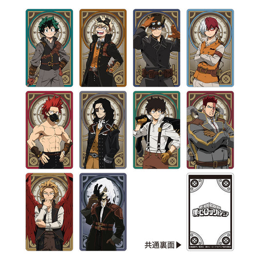 My Hero Academia Holo Card Collection Steampunk Ver. 10Pack BOX - Image 1