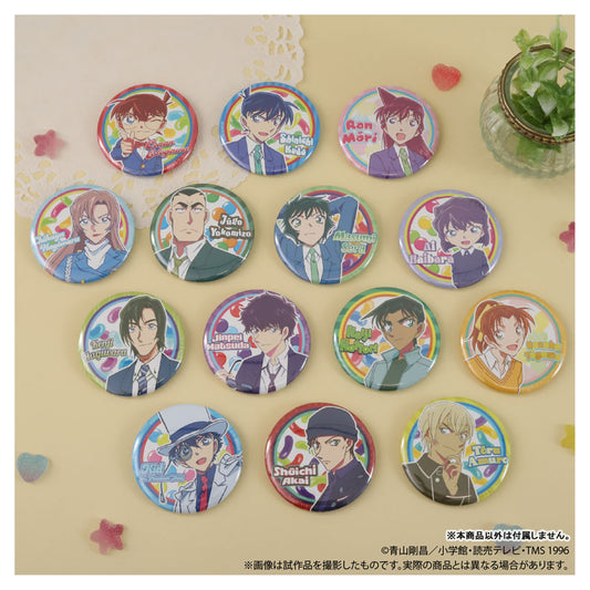 Detective Conan Chara Badge Collection 14Pack BOX - Image 1