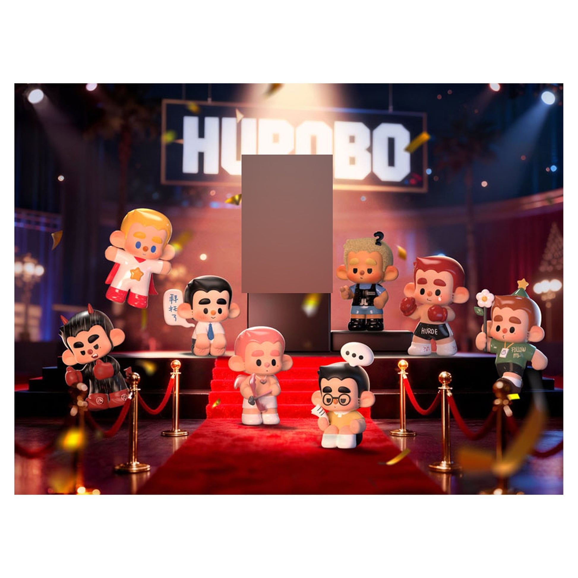 HUROBO Behind-the-Scenes Adventure Series Trading Figure 8Pack BOX - Image 1