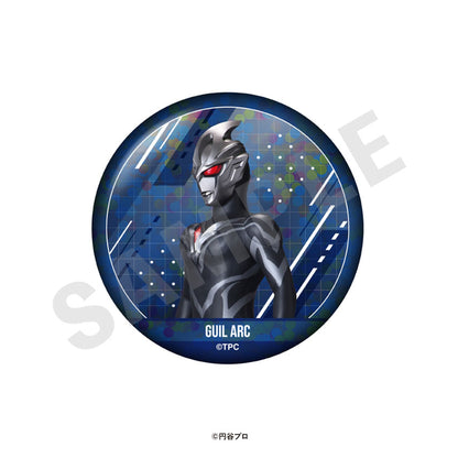 Ultraman Series Trading Oshi Tin Badge (Guil Arc) 10 Pack BOX - Image 1