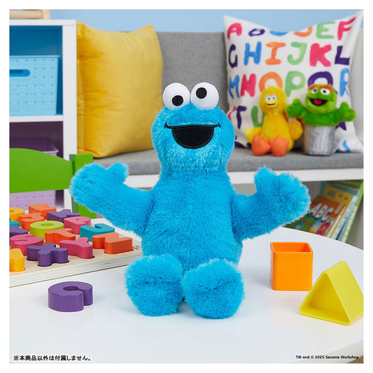 Sesame Street S Size Plush Cookie Monster - Image 1