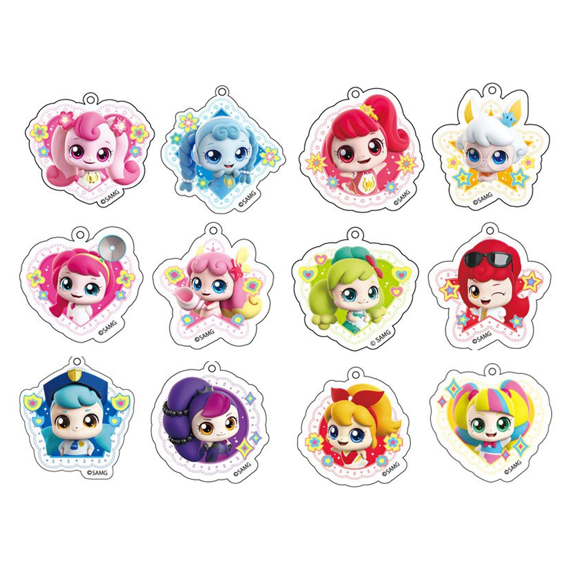 Secret Catch! Teenieping Trading Acrylic Keychain 12Pack BOX - Image 1