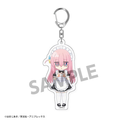 Pic-Lil! BOCCHI THE ROCK! Trading Acrylic Keychain Maid ver. 10Pack BOX - Image 1