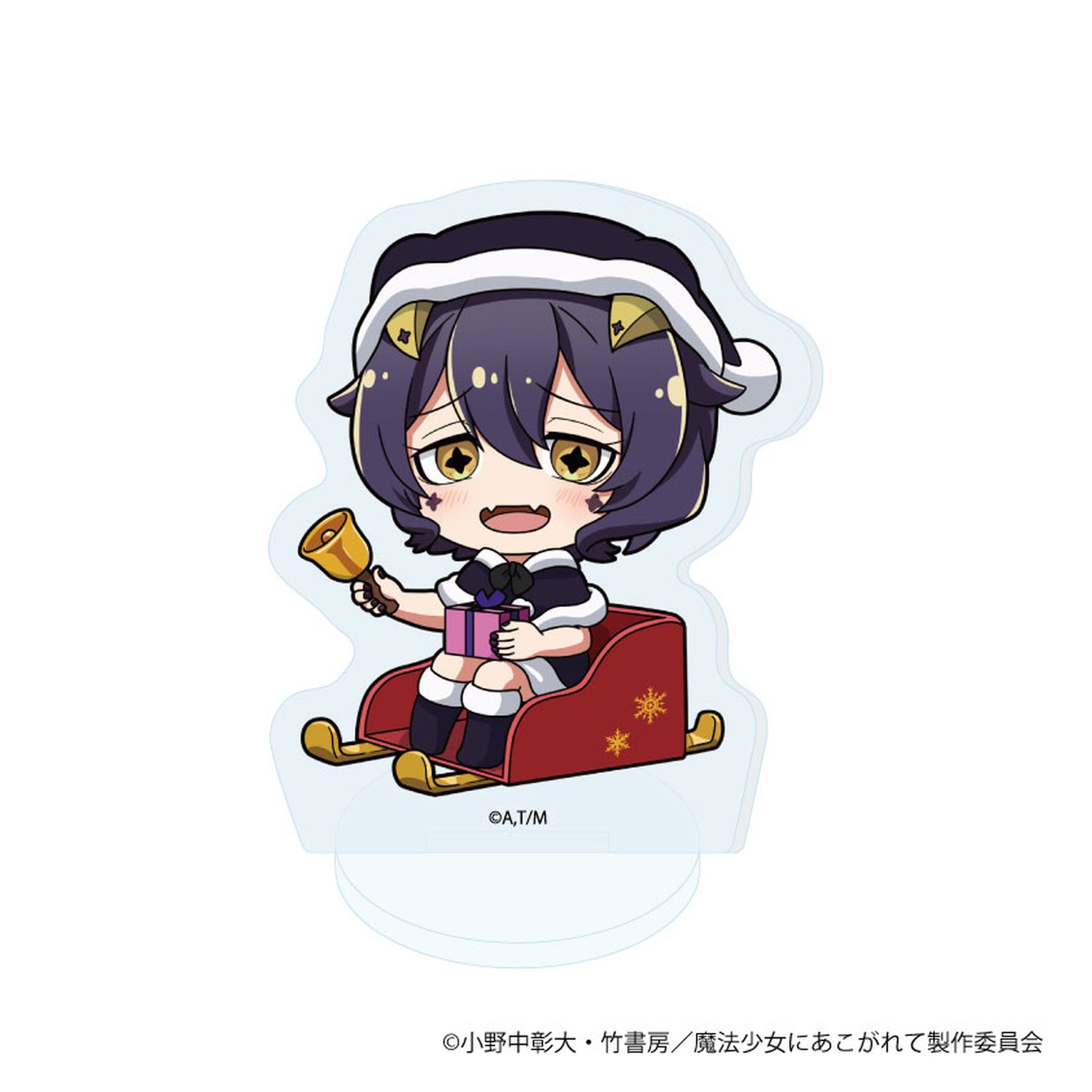 Acrylic Puchi Stand Gushing over Magical Girls 03/ Mini Chara Illustration 8Pack BOX - Image 1