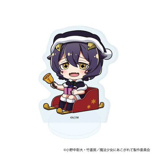 Acrylic Puchi Stand Gushing over Magical Girls 03/ Mini Chara Illustration 8Pack BOX - Image 1