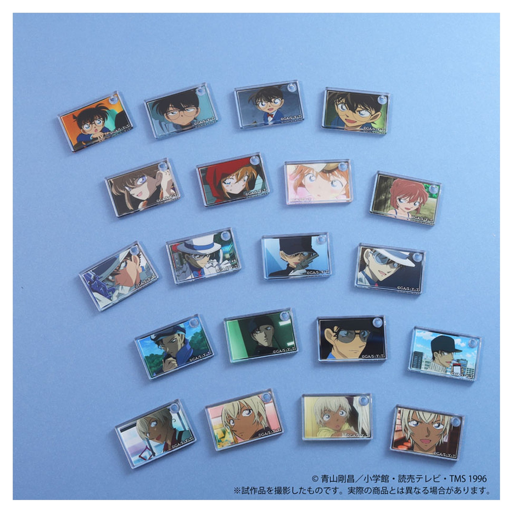 Detective Conan Custom Acrylic Keychain Collection vol.1 10Pack BOX - Image 1