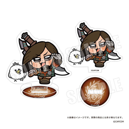 Monster Hunter Wilds x Bk.ub Small Acrylic Stand Vol. 1 8Pack BOX - Image 1