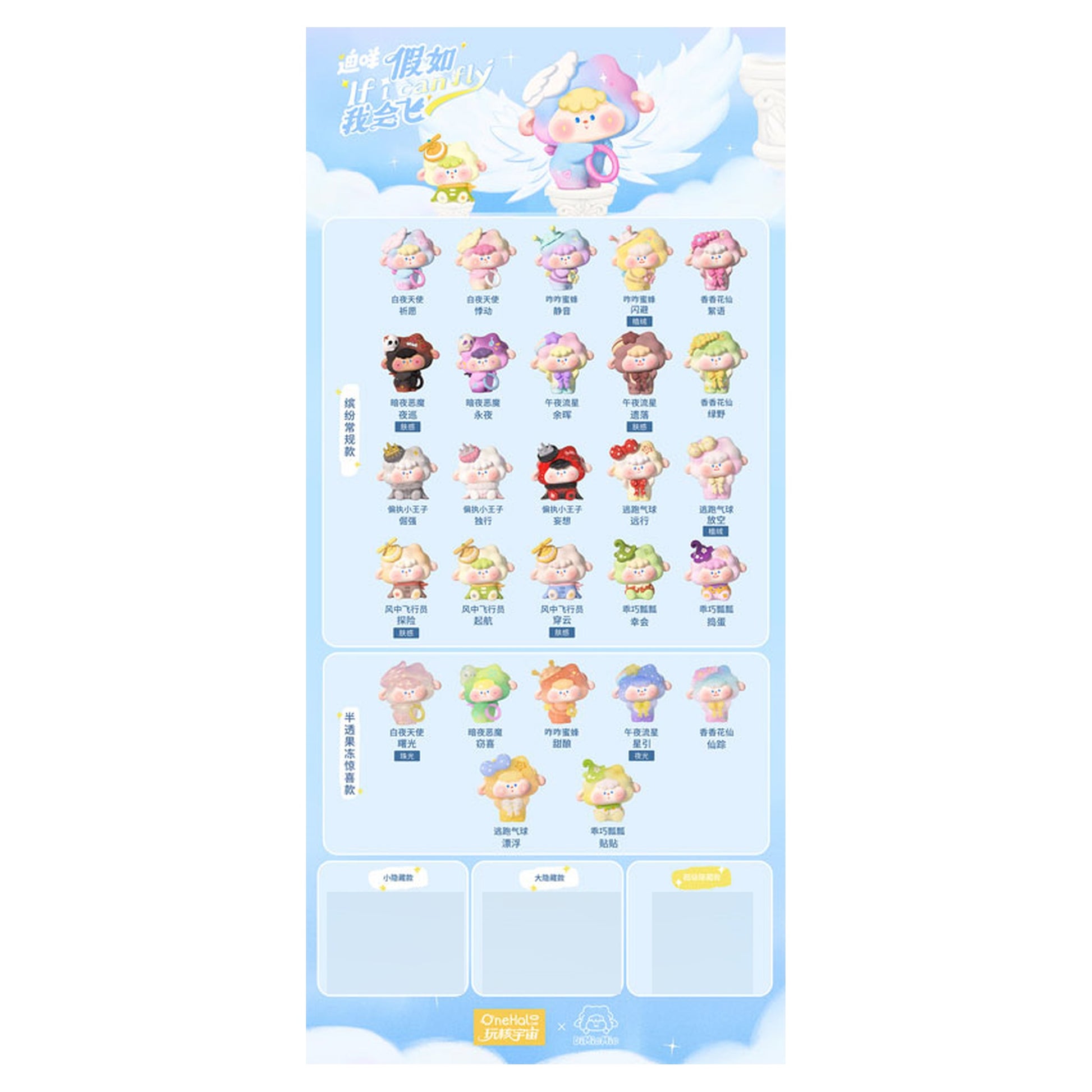 DiMieMie Tobu Koto ga Dekiru nara Series Trading Figure 15Pack BOX - Image 1