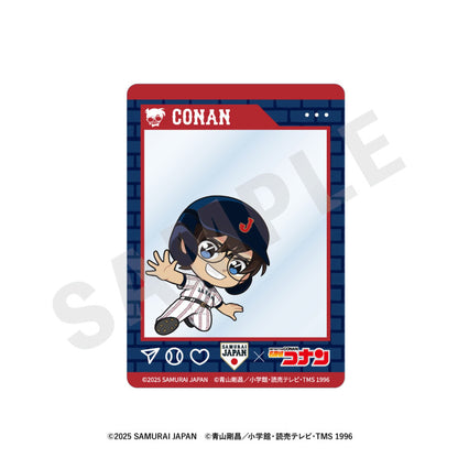 Samurai Japan x Detective Conan Mini Chara Trading Acrylic Card 8Pack BOX - Image 1