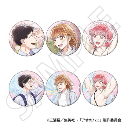Ao no Hako Chara Badge Collection -Spring Scene- 6Pack BOX - Image 1