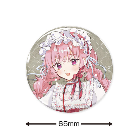 Kimi ga Shinumade Koi o Shitai New Illustration Mimi Kagari 65mm Tin Badge Afternoon Tea Ver. - Image 1