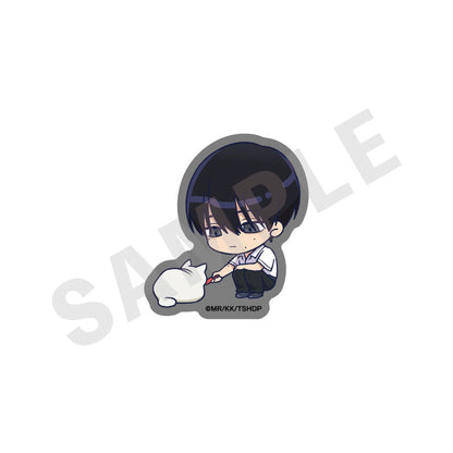 TV Anime "The Summer Hikaru Died" Trading Sticker Mini Chara ver. 8Item Set - Image 1