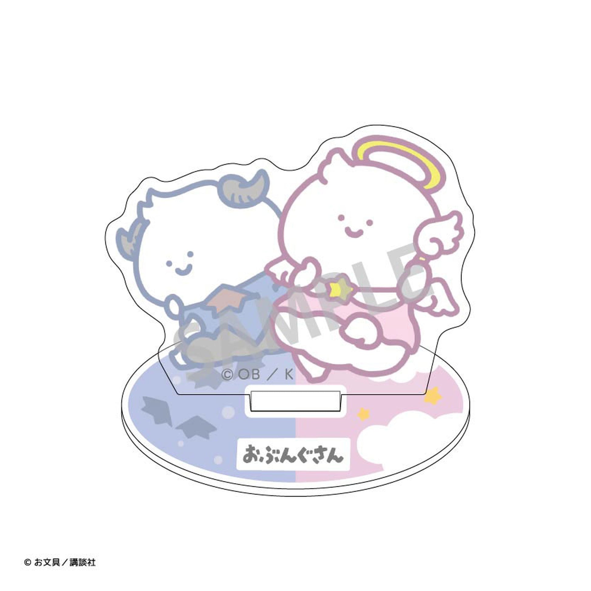 Obungu to Issho Trading Acrylic Stand / Angel and Devil 6Pack BOX - Image 1