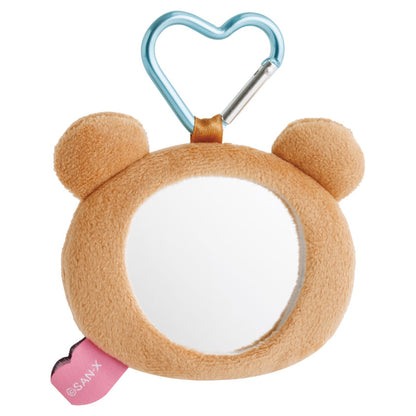 Rilakkuma YuruYuru PokaPoka Series Plush Mirror Rilakkuma - Image 1