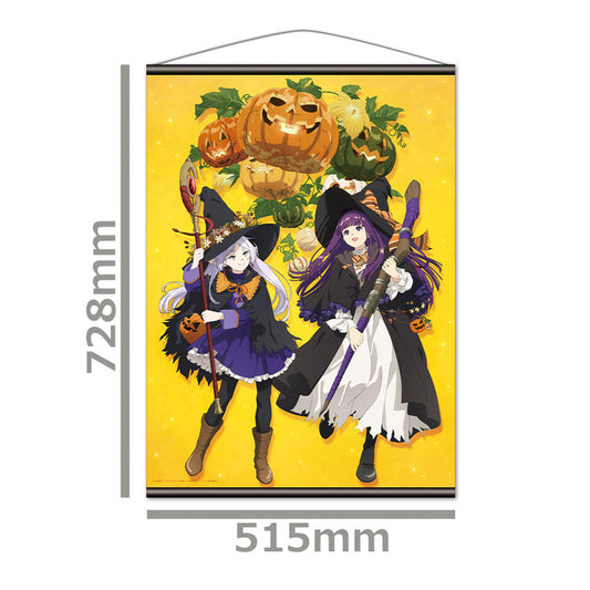 Frieren: Beyond Journey's End B2 Wall Scroll Frieren & Fern Halloween ver. - Image 1