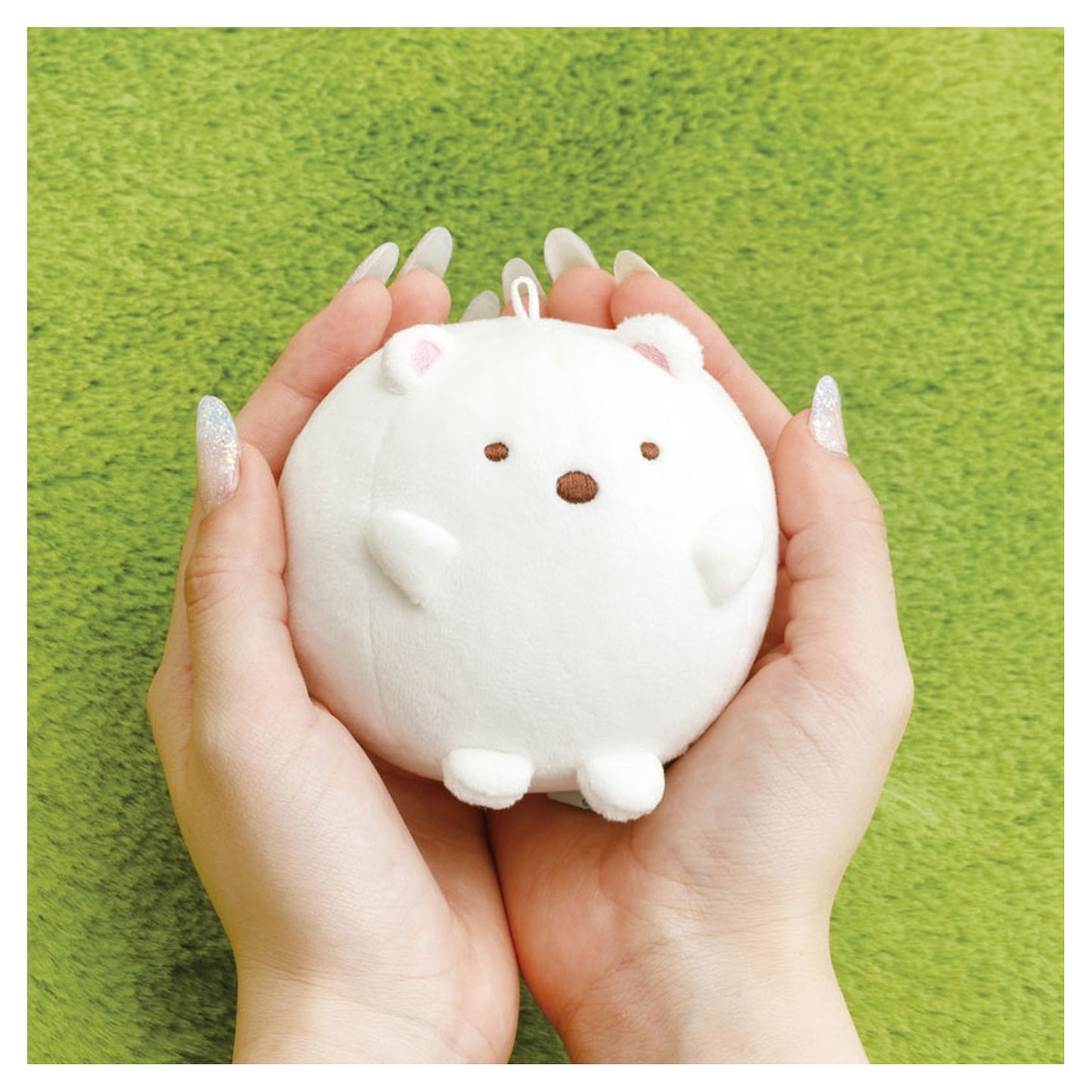 Sumikko Gurashi Collection Tanuki no Manmaru Restaurant Burasage Plush Shirokuma - Image 1