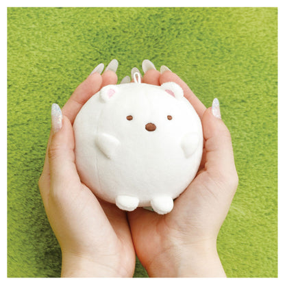 Sumikko Gurashi Collection Tanuki no Manmaru Restaurant Burasage Plush Shirokuma - Image 1